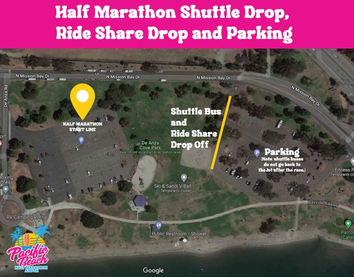 Pacific Beach Half Marathon & 5K Saturday, October 7, 2023